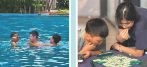 小中学生 セブ留学 スポーツ例